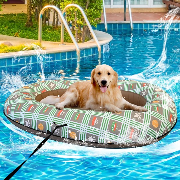 Dog Float for Pool, Dog Pool Float Inflatable for Large