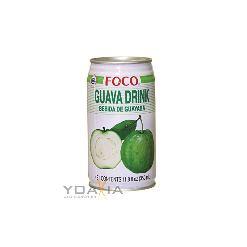 FOCO Guava Drink 11.8oz (1 Can, 11.8 fl oz, High