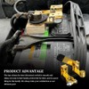 QZTYTY Battery Disconnect Switch, Battery Switch 12V, Top Post Knife
