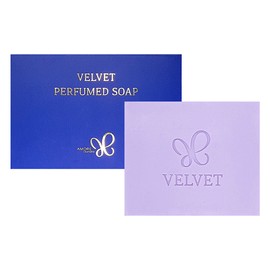 Hera Velvet Perfumed Soap 80g / 헤라 벨벳 퍼퓸드 솝 80g X 10개 향좋은 세수 세안 바디 헤라지일 아모레카운셀러비누, 벨벳 퍼퓸드 솝 80g X 10개