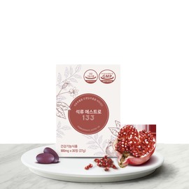 Superfood K Pomegranate Estro 133 Contains all 3 types of estrogen nutrition for menopausal women, 30 tablets, 3 packs / 슈퍼푸드케이 석류에스트로133 갱년기 여성 에스트로겐 영양 3종모두함유 30정, 3개
