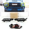 White/Amber LED Front Bumper Fog Light Fit For Toyota Tacoma