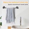 Adjustable Bronze 15 to 26Inch Bath Towel Bar Rack for