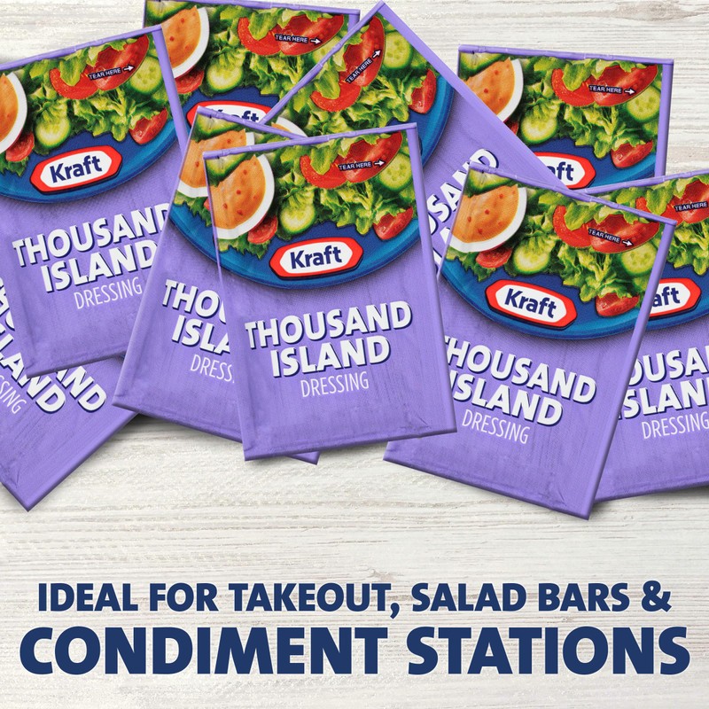 Kraft Thousand Island Salad Dressing Single Serve Packet (1.5 oz