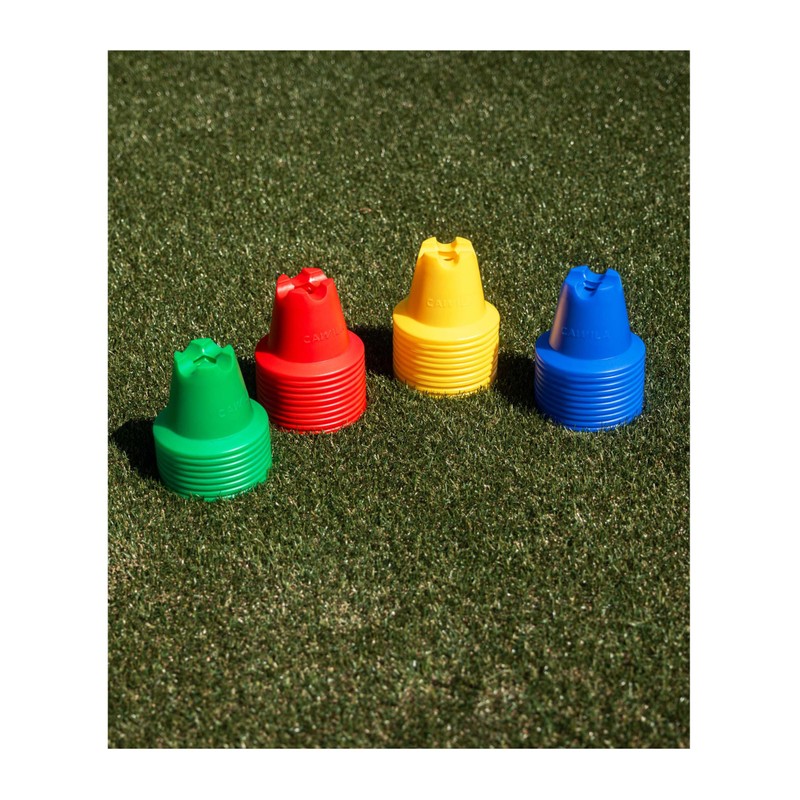 Cawila ACADEMY Mini Pylons, Set of 10, One Size, Blue,