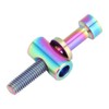 Bicycle Seatpost Screw M5x30/35/40mm Titanium Alloy Bike Seatpost Fixed Bolt