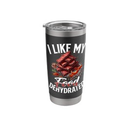 Beef Jerky Meat Stick, Anti Vegan & Carnivore Keto Stainless Steel Insulated Tumbler