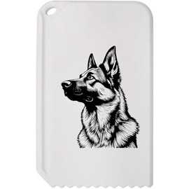 Azeeda 'German Shepherd Side View' Plastic Ice Scraper (IC00040606)