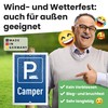 DankeDir! Parking Camper Sign - 30 x 20 cm Plastic