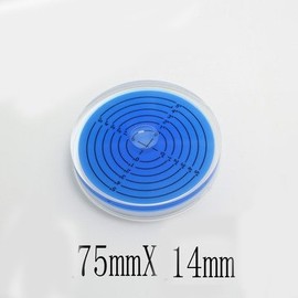 Bullseye Spirit Level High Accuracy Diameter 74mm Round Spirit Level Round Caravan Equipment for Lnguments Tribrachs