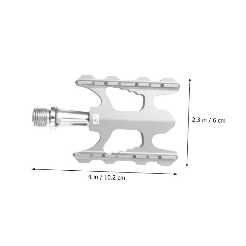 Kisangel Aluminum Alloy Bike Pedal Foldable and Easy to Install