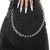 Bounzhi Acrylic Jean Chain Punk Wallet Rock Pocket Chain for