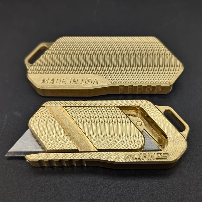 Milspin Magnus Utility Knife | Box Cutter | EDC Utility