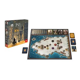 Hurrican Mr. Jack: New York, Master a Higher Level in New York, Expert Version of the Classic Mr. Jack London, 2 Player Game, For Ages 14 and up