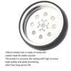 100mm Robot Wheel Metal with Neoprene Tire Industrial Robot Parts