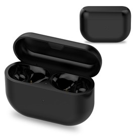 Charging Case Replacement Compatible with Jabra Elite 8 and Jabra Elite 8 Active (Black)