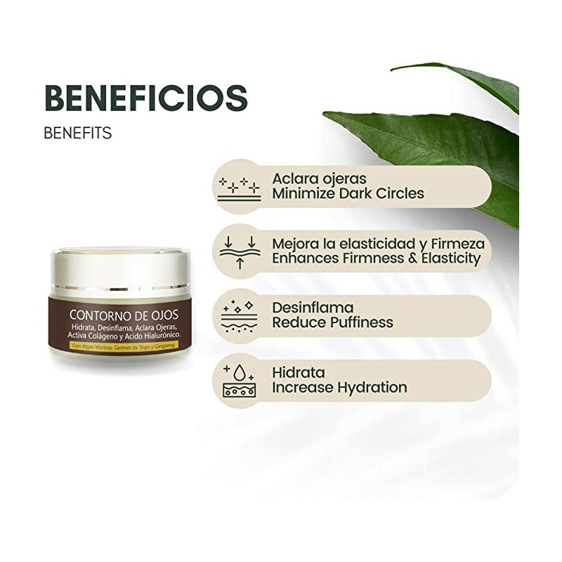 Rusens Dúo Antiedad Contorno Ojos Crema Facial Regenerante Ayuda Hidratar