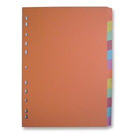 Classic DIVIDERS KF01515 Aktenordner und Büro-Verbrauchsmaterialien, 12-teilig