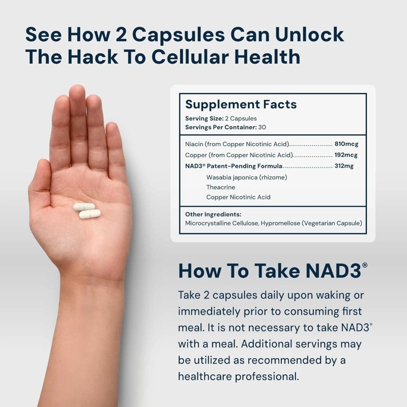 HPN NAD+ Booster (NAD3) â€“ Anti-Aging, Longevity & Cellular Health