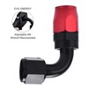 EVIL ENERGY 6AN Hose End Fitting 90 Degree Swivel for
