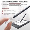 MIFADLE New Stylus Pen Tips Nibs Titanium Alloy Fit for