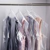 Polythene Garment Covers Clear Plastic Clothes Covers Dry Cleaning Durable,
