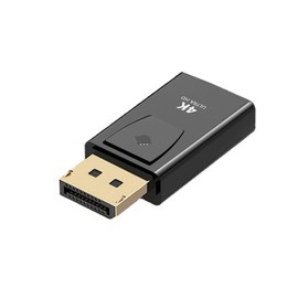DisplayPort to HDMI Adapter 4K@30Hz, Gold Plated DisplayPort DP (Male) to HDMI (Female) Adapter