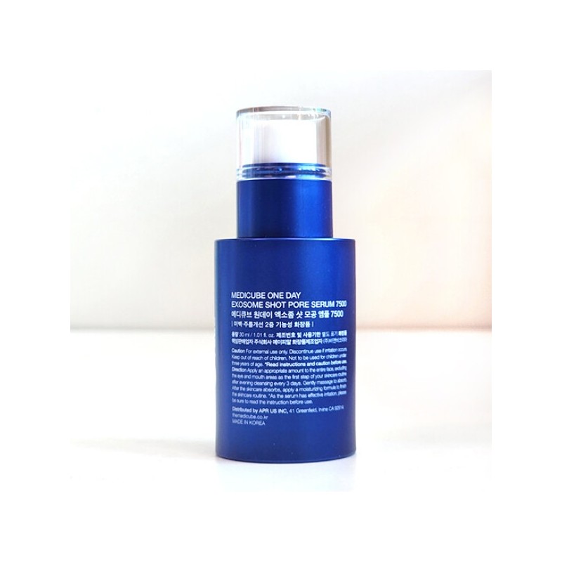 Medicube One Day Exosome Shot Pore Ampoule 7500 30ml /