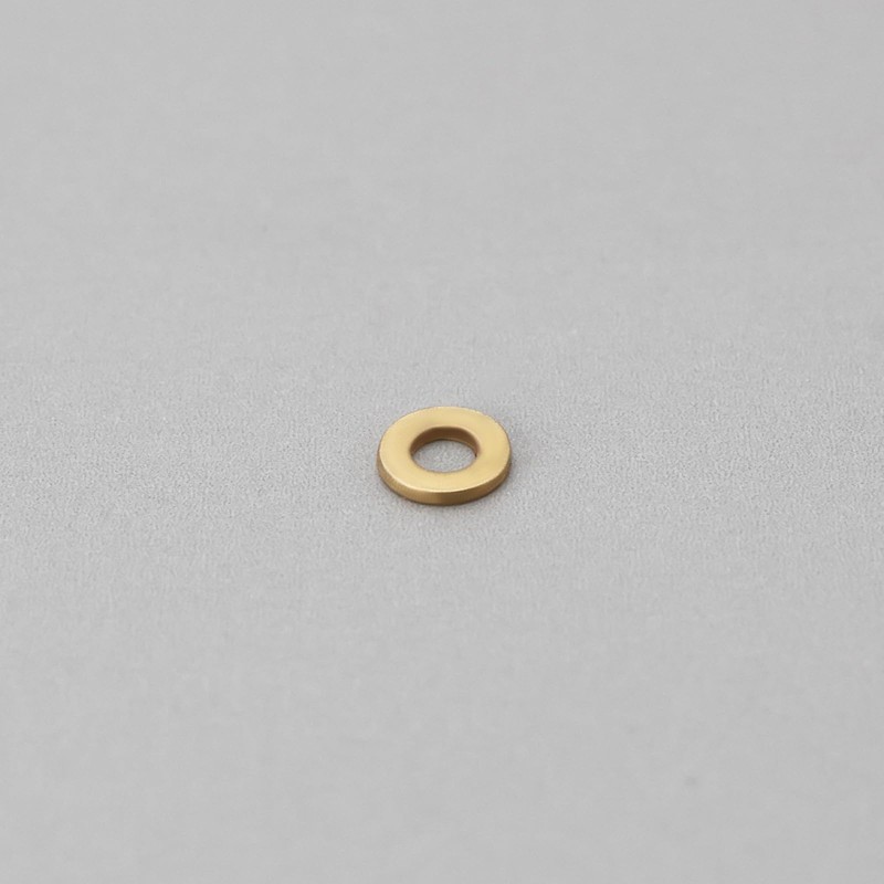 eMagTech 50pcs M1.0 Miniature Brass Washers Flat Copper Sealing Washers