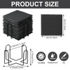 Black Slate Coasters Bulk