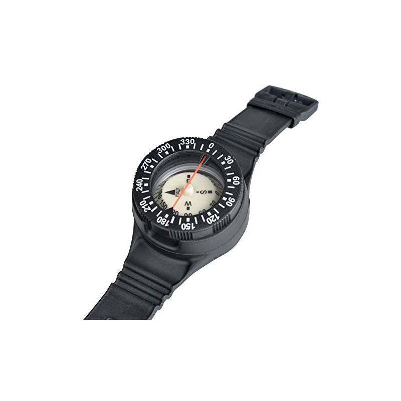 SEAC Wrist Compass, high resistance strap and buckle, luminescent