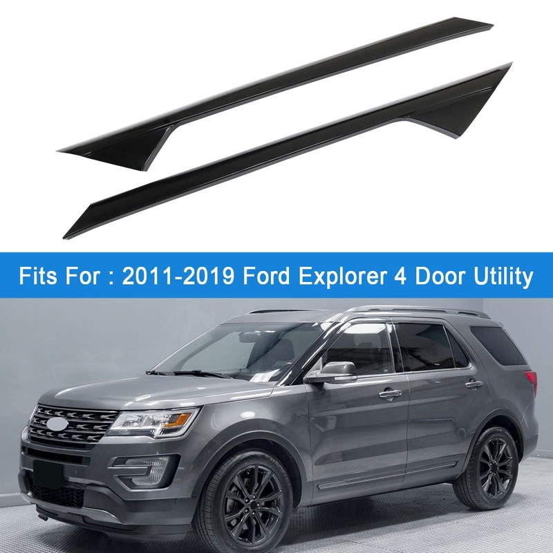 CARMOCAR A-Pillar Front Molding Windshield Outer Trim Replacement for 2011-2019