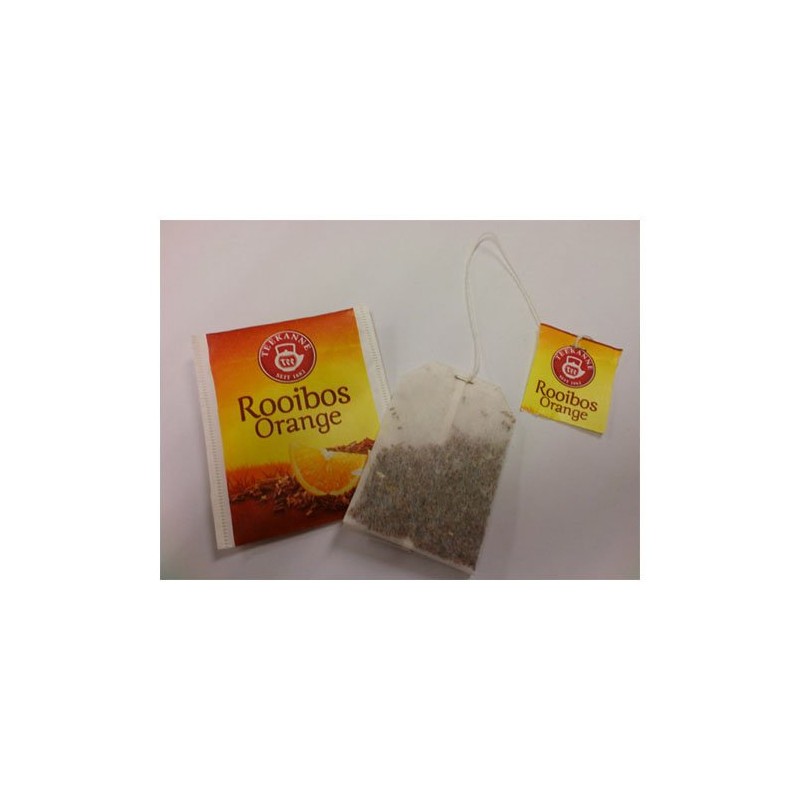 Pompadour Rooibos Tea Sweet Orange, 20 Pieces x 5 Pieces