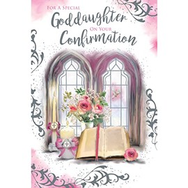 For A Special Goddaughter On Your Confirmation Day Card Lovely Verse