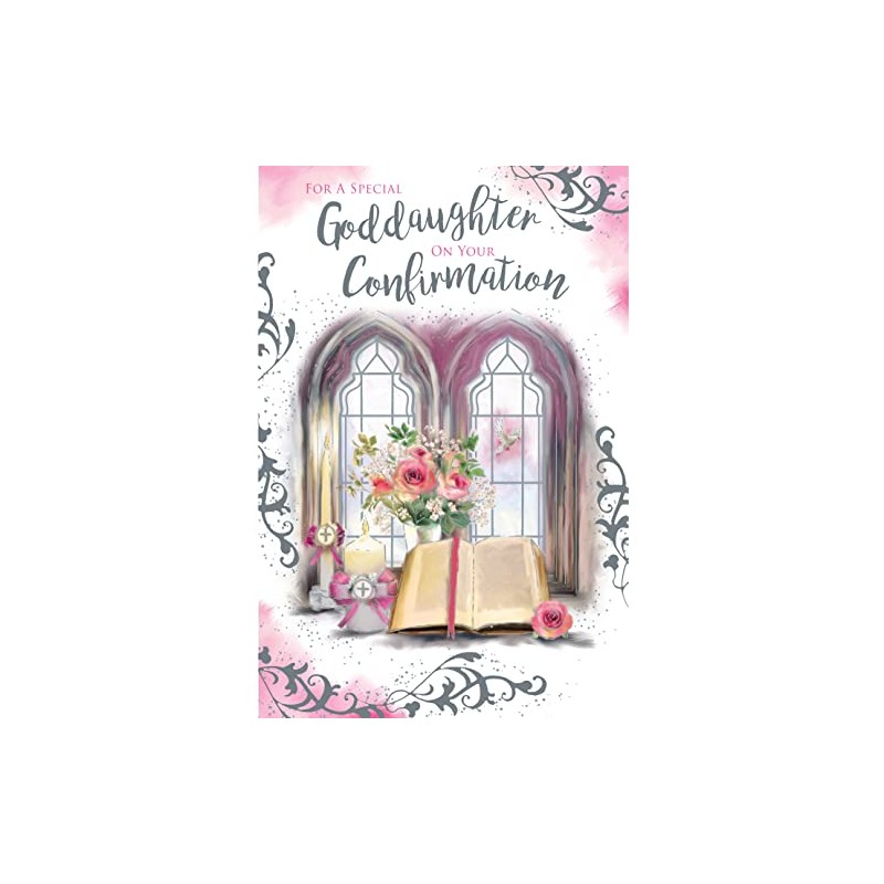 For A Special Goddaughter On Your Confirmation Day Card Lovely