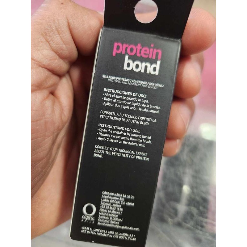 Organic Nails Protein Bond Primer, Non-Acid Formula, 10 ml