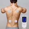 Rechargeable TENS Machine Neck Massaging 12 Modes Micro Current Digital