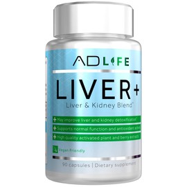 Project AD Liver+ Liver Cleanse & Detox, Liver Supplement (90 Capsules)