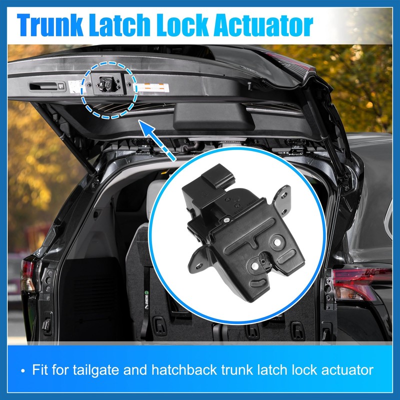 A ABSOPRO Rear Trunk Latch Lock Actuator for Hyundai Elantra
