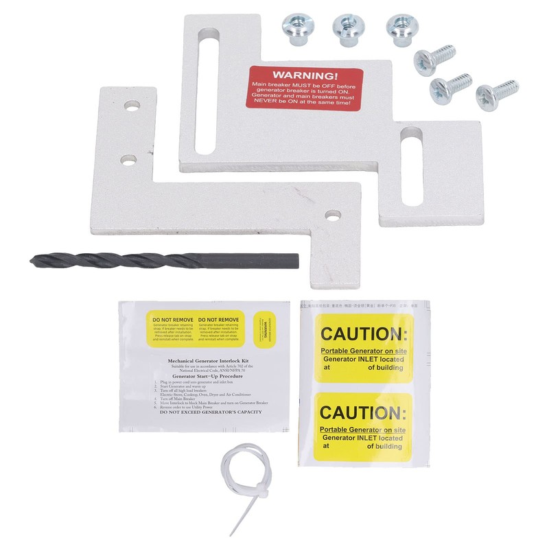BR-200 Generator Interlock Kit 1-1/4 to 1-1/2in Spacing for Cutler