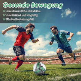 KWJEIULSOQ Football Size 4, Professional Football for Unisex Teenagers and Adults, Footballs for Football Fans, Item Football Lovers, Birthday Gift, Regular Play and Training (Green)