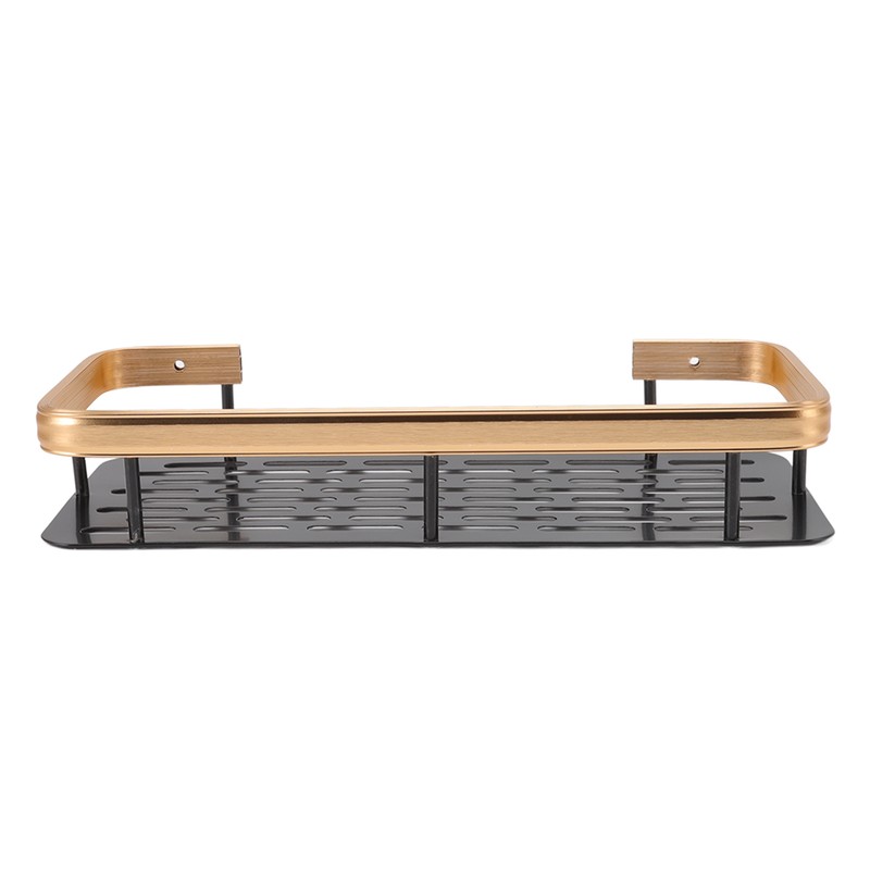 Shower Storage Rack 3 Layers Punch Free Rectangle Aluminum Shower