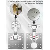 HASTHIP® 2 Pcs Protector de Bisagra de Puerta de Silicona,