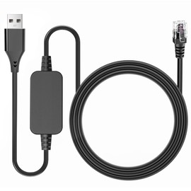 Radar Detector Power Cable, USB 2.0 to RJ11 Cable,Replacement Radar Detectors Power Cable,for Unid Escort Beltronics Radenso XP Whistler Cob and Other RJ11 Plug Radar detectors