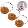 BESPORTBLE 3Pcs Poop Hat for Party Funny Beanie Headgear for