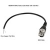 MEIRIYFA BNC Pigtail Cable Bare Wire, BNC Male with Open