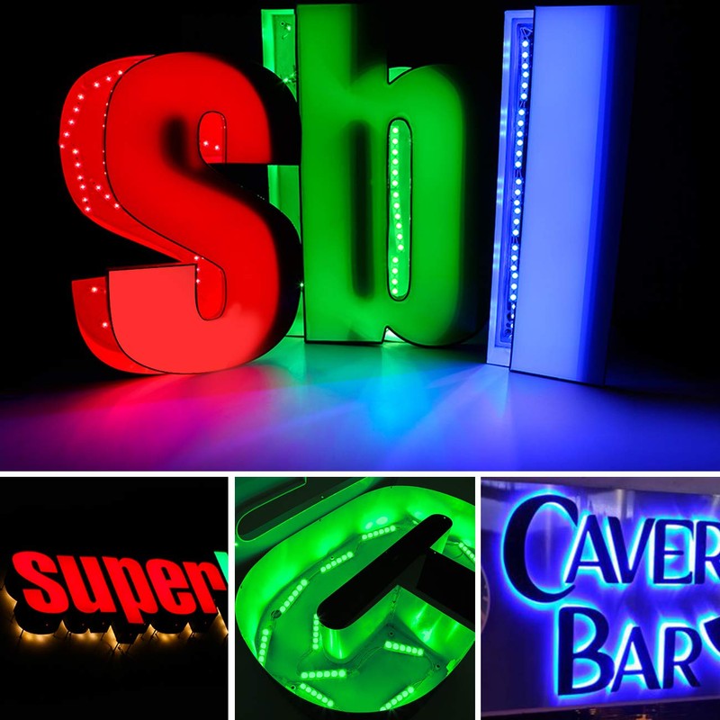 EAGWELL Storefront Light 20 Ft RGB Store Front Lights 40