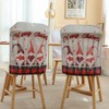 Set of 4 Christmas Chair Covers, Christmas Decoration for Kitchen,