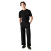 Dickies Men's Loose Fit Double Knee Work Pants, Black