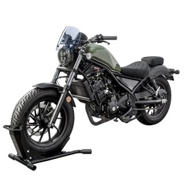 Motorcycle Windshield Deflector with Bracket Windscreen Fit for Rebel 500 CMX500 2018 2019 2020 2021 2022 2023 2024 Wind Shield Screen Visor Flyscreen, Smoke